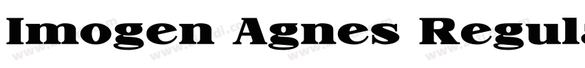 Imogen Agnes Regular字体转换